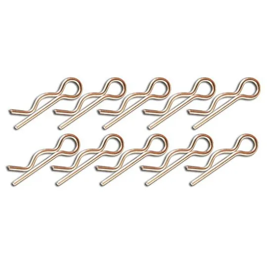 Accessoires pour voiture radiocommandée Clips de carrosserie grand modèle (10 pcs)