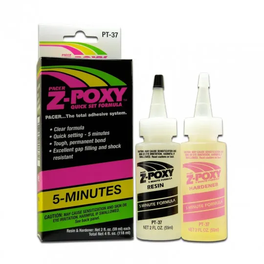 Colle pour maquette Z-POXY 5 MINUTES - 118ml