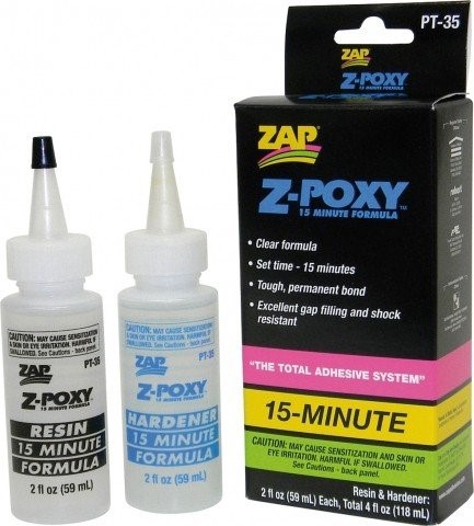 Pacer Technology Zap PT35 Zap Z-Poxy 15 Minute Epoxy