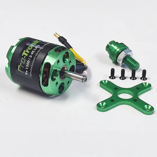 Moteur électrique radiocommandé Moteur Power DM2620P Kv1300