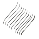 Modelcraft Riffler File Set - Set of 10