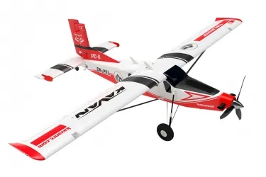KAV02.8090KAVAN Pilatus PC-6 Porter 1500mm ARF - red
