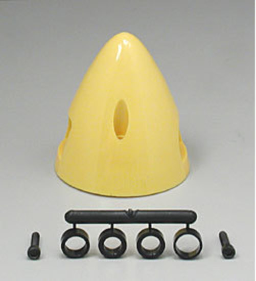 DUBRO PRODUCTS 275 Spinner 2" Yellow