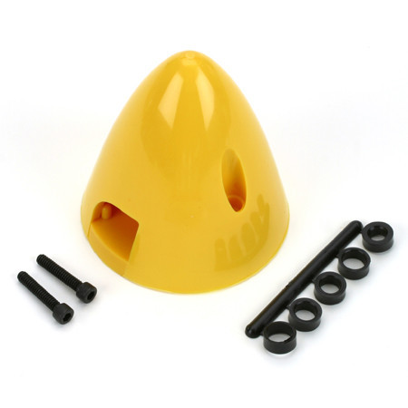 Dubro Spinner Plastic 2-3/4 Inch Yellow