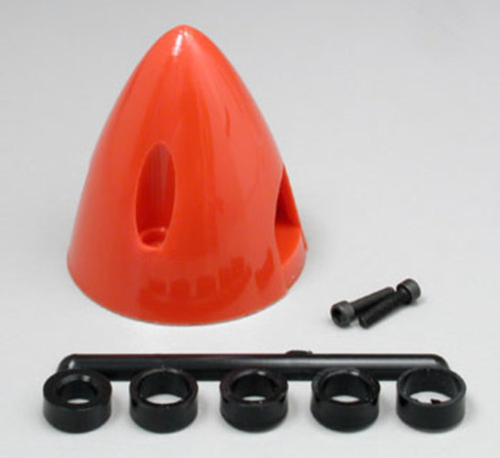 Dubro Products 4 Pin Spinner1-1/2Red DUB262 Spinners & Hub Nuts 40mm