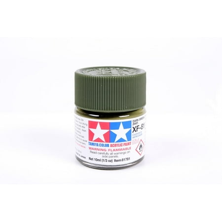 Tamiya Acrylic Mini XF-81 Dark Green 2 (British Air Force) 10mL Paint 81781