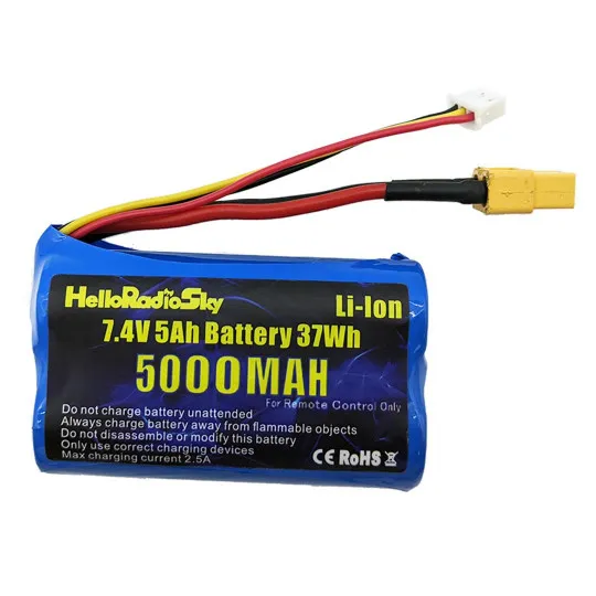 Batterie émetteur Li-ion 2S 7,4V 5000 Mah
