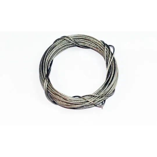 Câble acier inox tressé 0.5mm longueur 2m